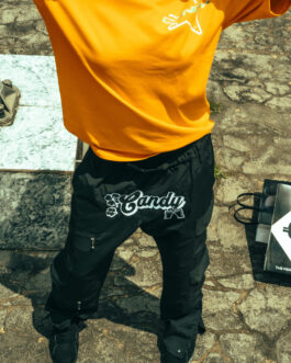 Candy Clip Joggers Black