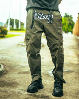 Candy Clip Joggers Army Green