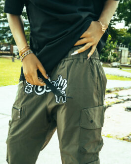 Candy Clip Joggers Army Green